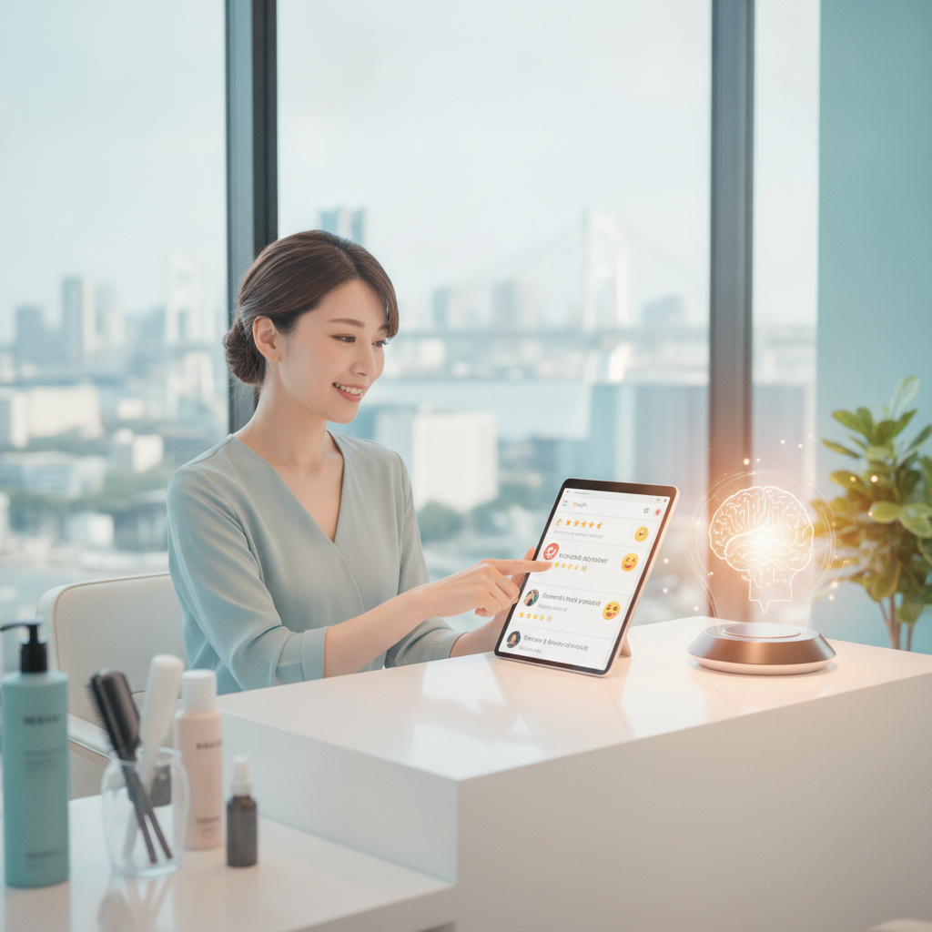 横浜美容室のGoogle口コミ返信例とAI活用術